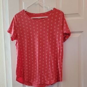 Soboma Coral Patterned T-Shirt